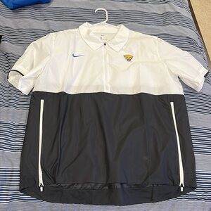 Pitt lightweight short sleeve quarter zip Nike